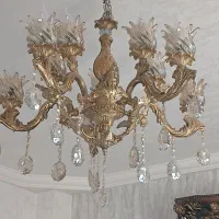 ۳عدد لوستر برنز ۵ شاخه بزرگ
