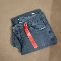 شلوار زغالی راسته لی