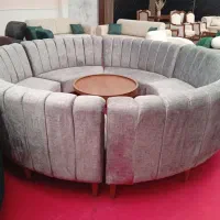 مبل دایره و نیم دایره مخصوص دور همی آفر ویژه|مبلمان خانگی و میز عسلی|خمینیشهر, |دیوار