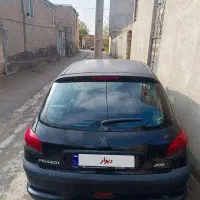 فروش پژو206|خودرو سواری و وانت|خوشاب, |دیوار