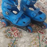 اسکیت بدون هیچ لوازم ایمنی