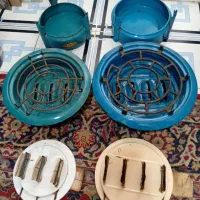 چراغ سه فیتیله چهار فیتیله نفتی قدیمی عتیقه سالم|بخاری، هیتر، شومینه|اصفهان, شیخ اشراق|دیوار