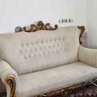 مبل هفت نفره درحد نو چوب روس