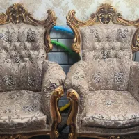 مبل سلطنتی 9 نفره|مبلمان خانگی و میز عسلی|الیگودرز, |دیوار