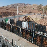 درب حیاط باغ ویلایی