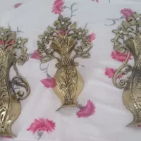 گلدان برنز دیوار کوب