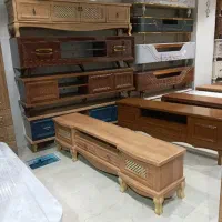 میز تلویزیون پایه گلدانی