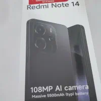 شیائومی نوت14 رام8 حافظه 256