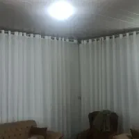 پرده حریر ساده