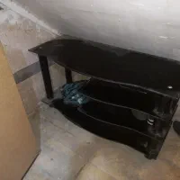 میزتلوزیون شیشه ایی