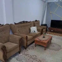 مبل هفت نفره نیمه کلاسیک|مبلمان خانگی و میز عسلی|رشت, کوی مهر|دیوار