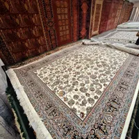 ۶ متری فرش افشان کرم کد 05