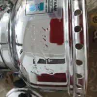 سماور پایه استیل براق|سماور، چای‌ساز، قهوه‌ساز|نهاوند, |دیوار