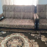 مبل ۷نفره سالم ۴ میلیون|مبلمان خانگی و میز عسلی|لنگرود, |دیوار