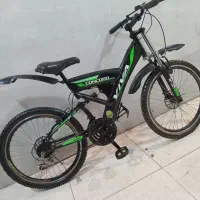 دوچرخه 24 کمک فنردار دنده ای|دوچرخه، اسکیت، اسکوتر|تهران, شهرک شریفی|دیوار