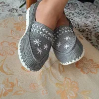 گیوه دست بافت سنتی|کیف، کفش، کمربند|اهواز, سپیدار|دیوار