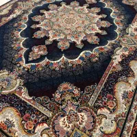 ۴ تخته فرش ۱۲ متری کاملا نو سرمه ای ۱۰۰۰ شانه|فرش|تهران, افسریه جنوبی|دیوار
