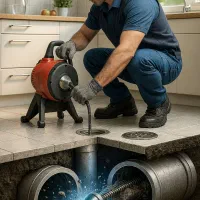 لوله بازکنی فوری با فنر و تاسیسات 24 ساعته تضمینی