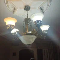 لوستر وارداتی قدیمی سنگین