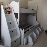 تخت خواب دوطبقه نوجوان|تخت و سرویس خواب|پرند, فاز ۶|دیوار