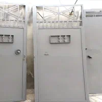 درب حیاط دولنگه ونفر رو