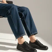 کفش کتونی تمام چرم تخفیف ویژه