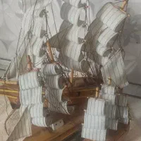 ۴عددکشتی جنس چوب بسیار زیبا