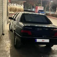 پژو 405مشکی|خودرو سواری و وانت|خمینیشهر, |دیوار