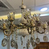 لوستر ۶شاخه ۱۲شعله اقساط شش ماهه|لوستر و چراغ آویز|سراب, |دیوار