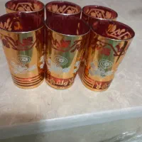 ۶عدد لیوان تزئینی