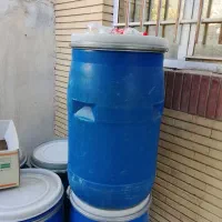 بشکه درب دار 125لیترب