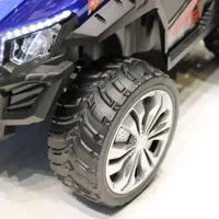 ماشین شارژی چهارموتور لاستیک اسفنج ( موتور شارژی )|اسباب‌بازی بچه|مشهد, آبکوه|دیوار