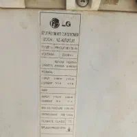 کولر گازیLG 24000 کار کرده
