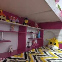 تخت دو طبقه شرکتی|تخت و سرویس خواب|ساری, |دیوار