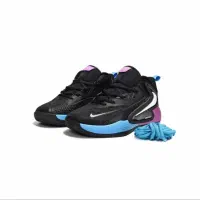 کتونی بسکتبال نایک HyperSet 2  مشکی آبی بنفش|کیف، کفش، کمربند|رشت, معلم|دیوار