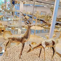 گوزن برنج برنز