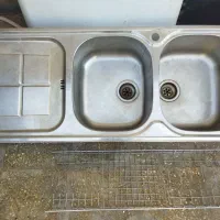 سینک ظرفشویی استیل و ابچک