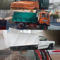 حمل نخاله حمل مصالح انواع ماسه شن آجرسنگ وخاک رس