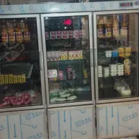 یخچال مغازه شش در دو سمت ویترین در حد