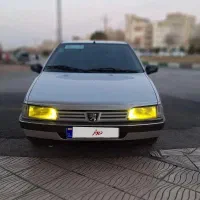 پژو 405مدل91 دوگانه کارخونه بیرنگ (عتیقه واقعی)