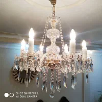 جفت لوستر و جفت دیوارکوب آنتیک قدیمی RCR ایتالیا