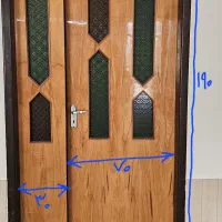 چهار عدد در چوبی