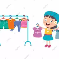 فروشنده پوشاک زنانه و بچه گانه