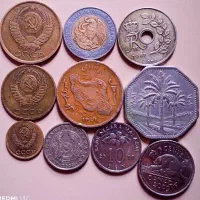 ۱۰ سکه تمیز خارجی و ارزشمند