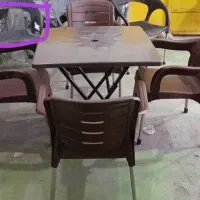 صندلی پلاستیکی طرح 6 خط پایه فلزی|صندلی و نیمکت|اهواز, ناحیه صنعتی کارون|دیوار