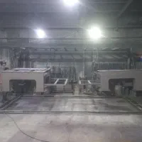 کارگر و استادکار سندبلاست و رنگ کوره