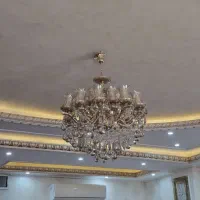 لوستر ۱۵ شاخه برنجی