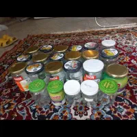 فروش شیشه مربا و عسل و ترشیجات و ...