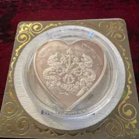 سکه کلکسیونی عشق ابدی|کلکسیون سکه، تمبر، اسکناس|نوشهر, |دیوار