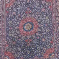 فرش ۱۲ متری سرمه ای